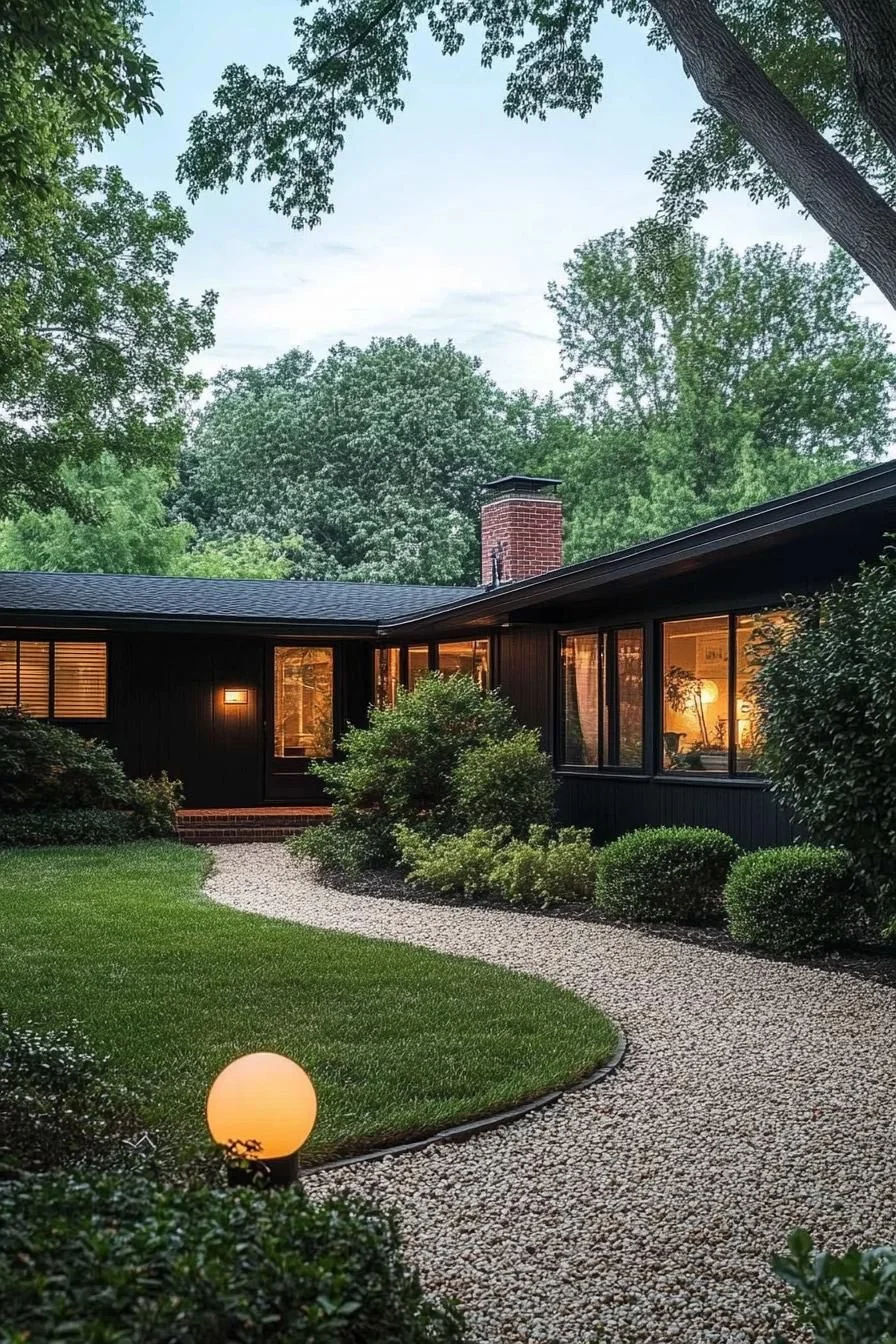 An Enchanting Black House With Mystery