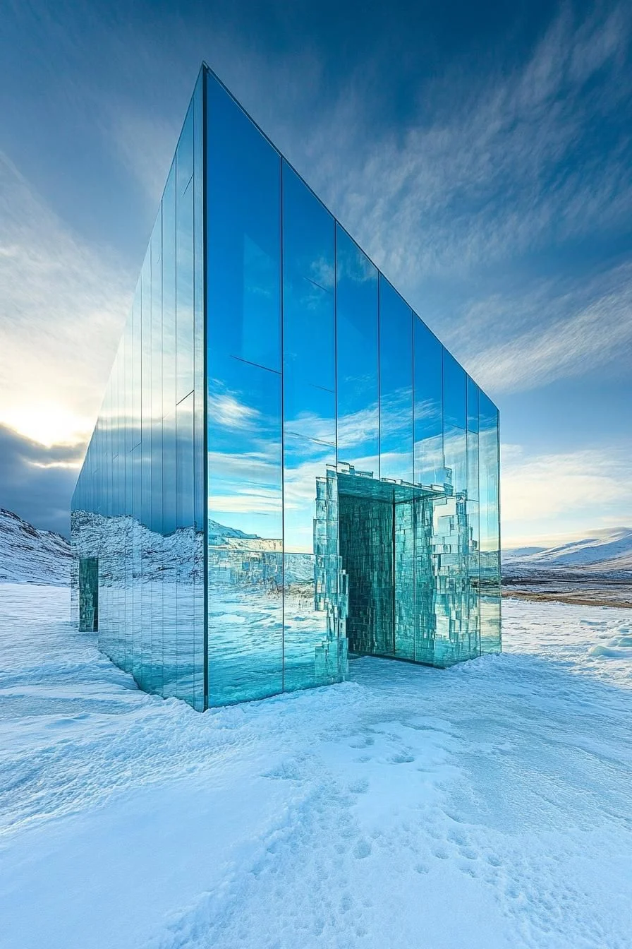 An Ice Cube Palace of Glass