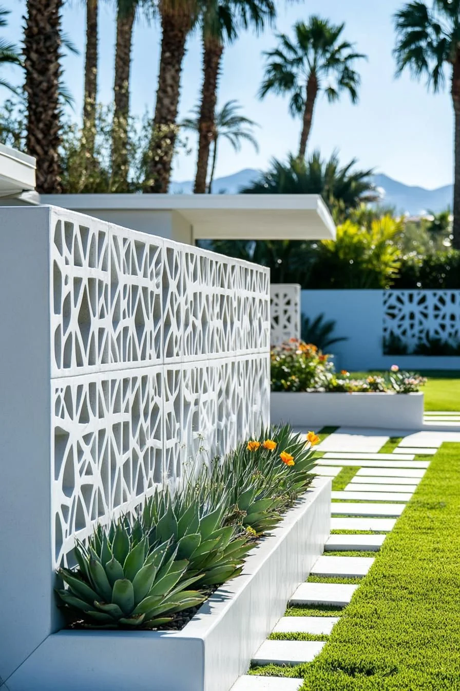 Geometric Design Meets Desert Foliage