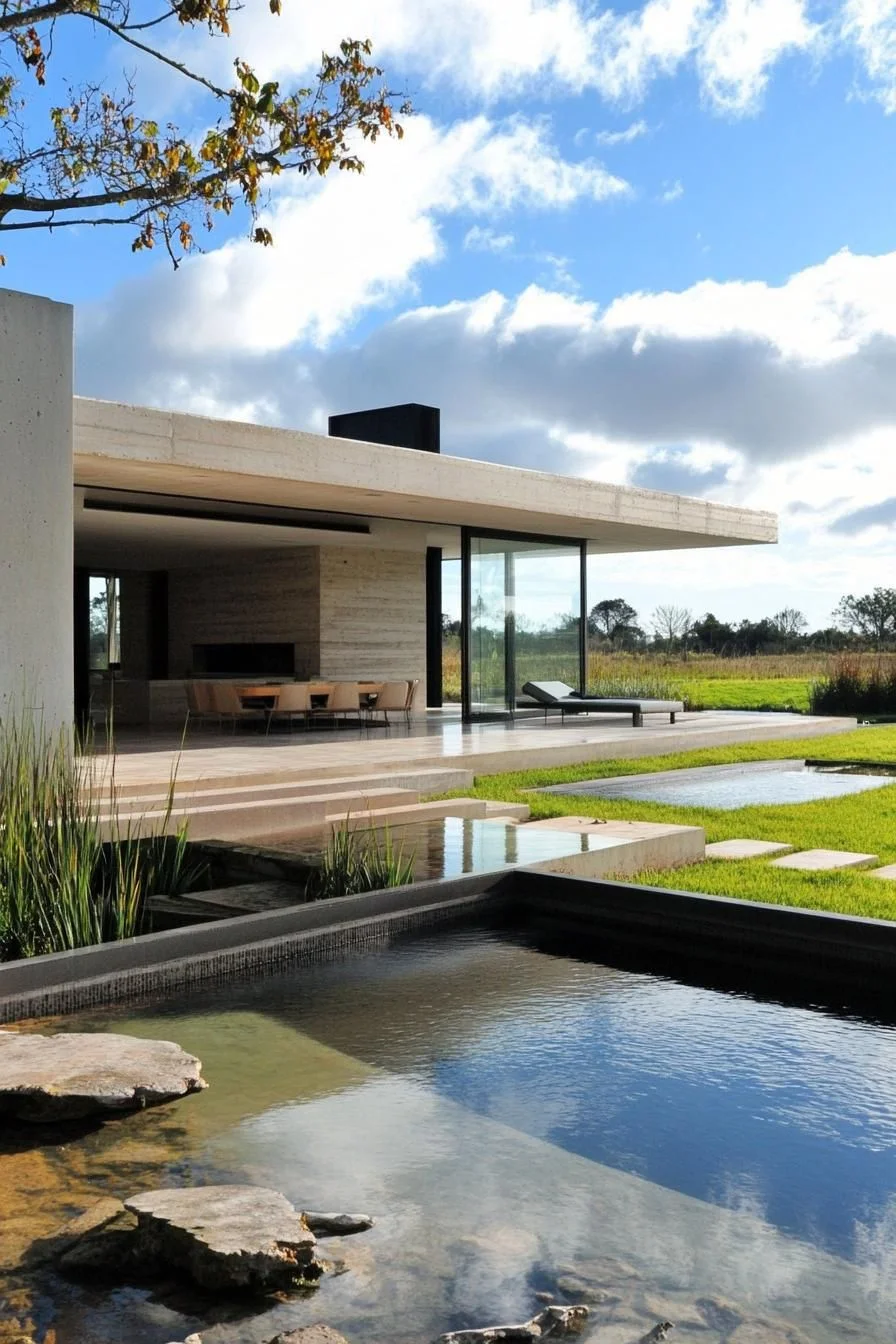 Stunning Glass and Water Paradise