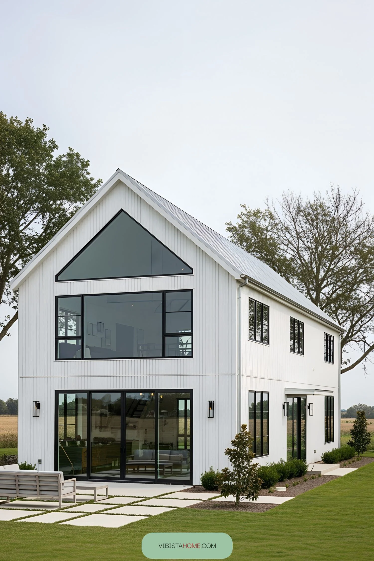 The Marvel of an All-White Barn House