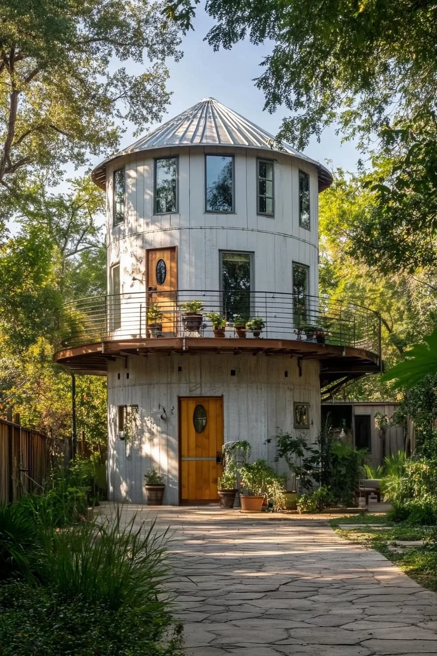 A Cozy Hideaway Shaped Like a Cylinder