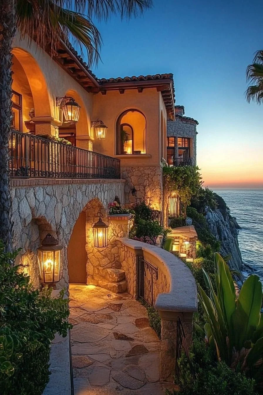 Cliffside Twilight Abode