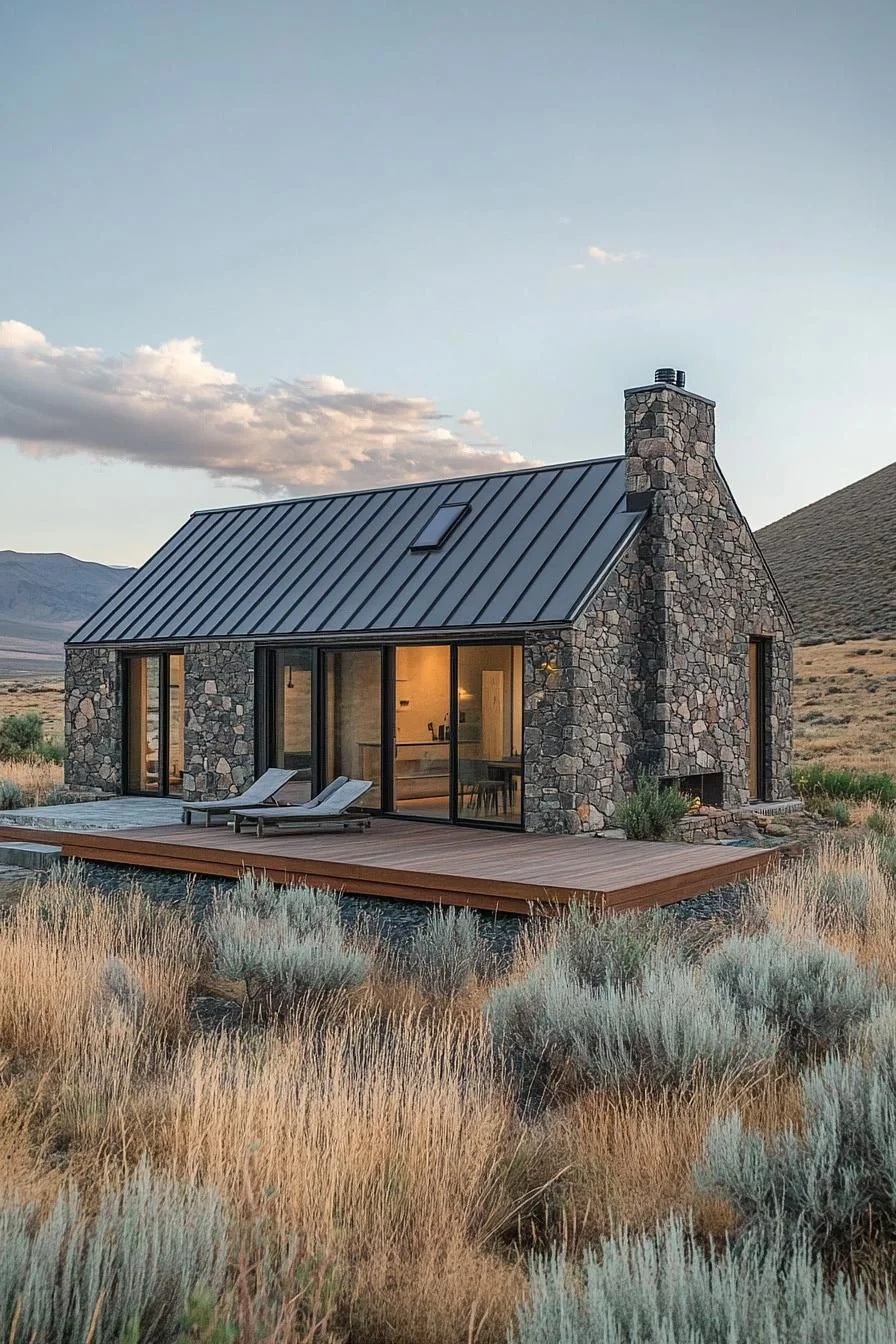 Cozy Stone Cottage Beneath Open Skies