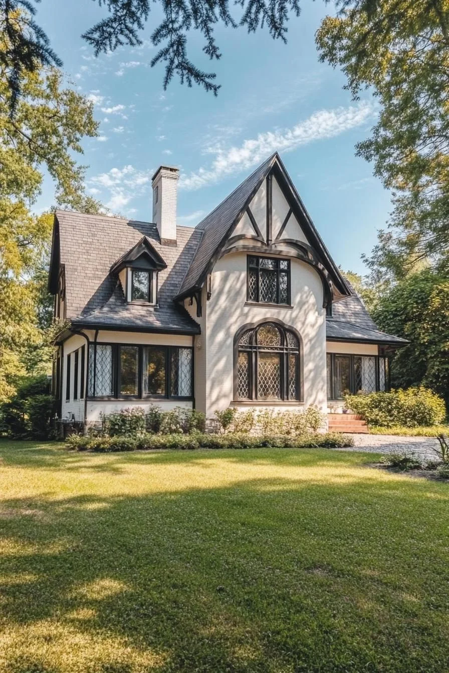 A Whimsical Tudor Escape in the Sun