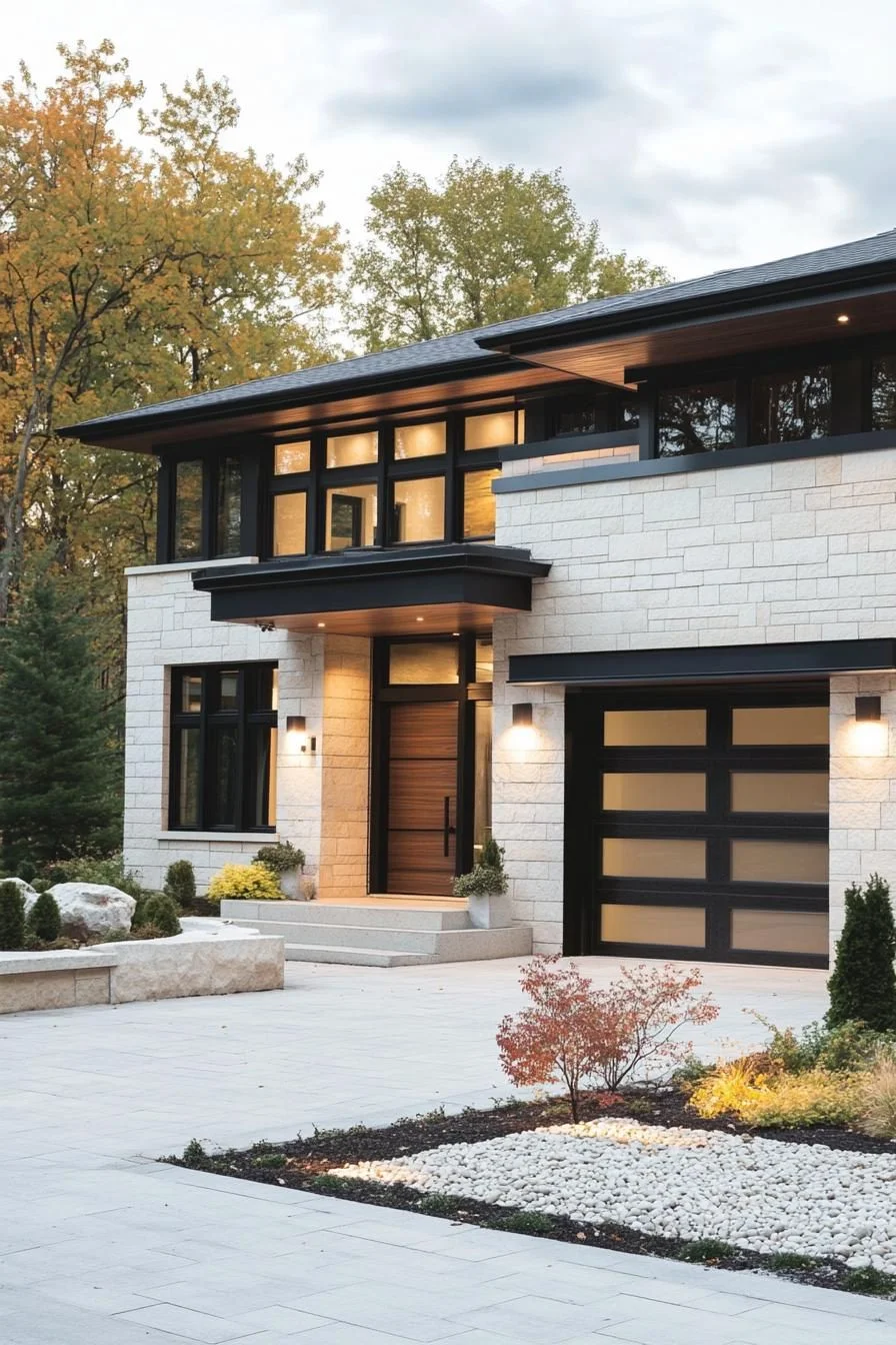 A Stunning Contemporary Home in Leafy Surroundings