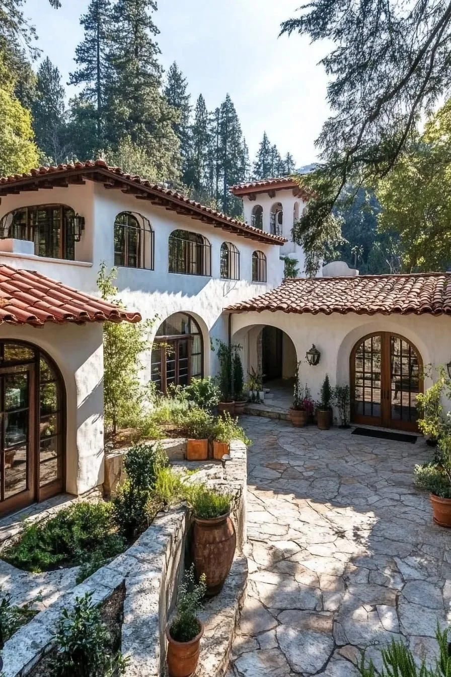 A Sunny Siesta Villa in the Woods