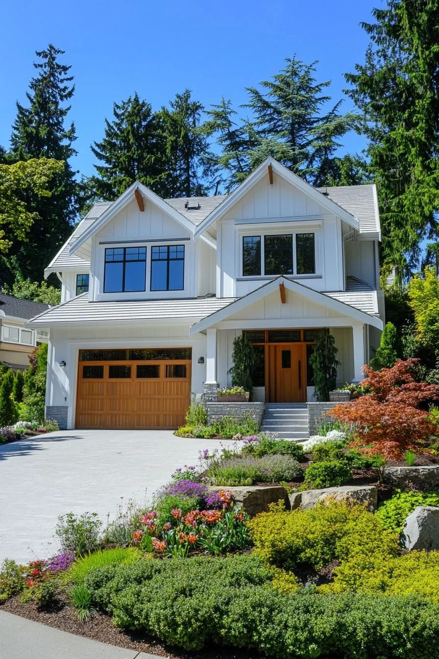 A Coastal House Tucked in the Woods