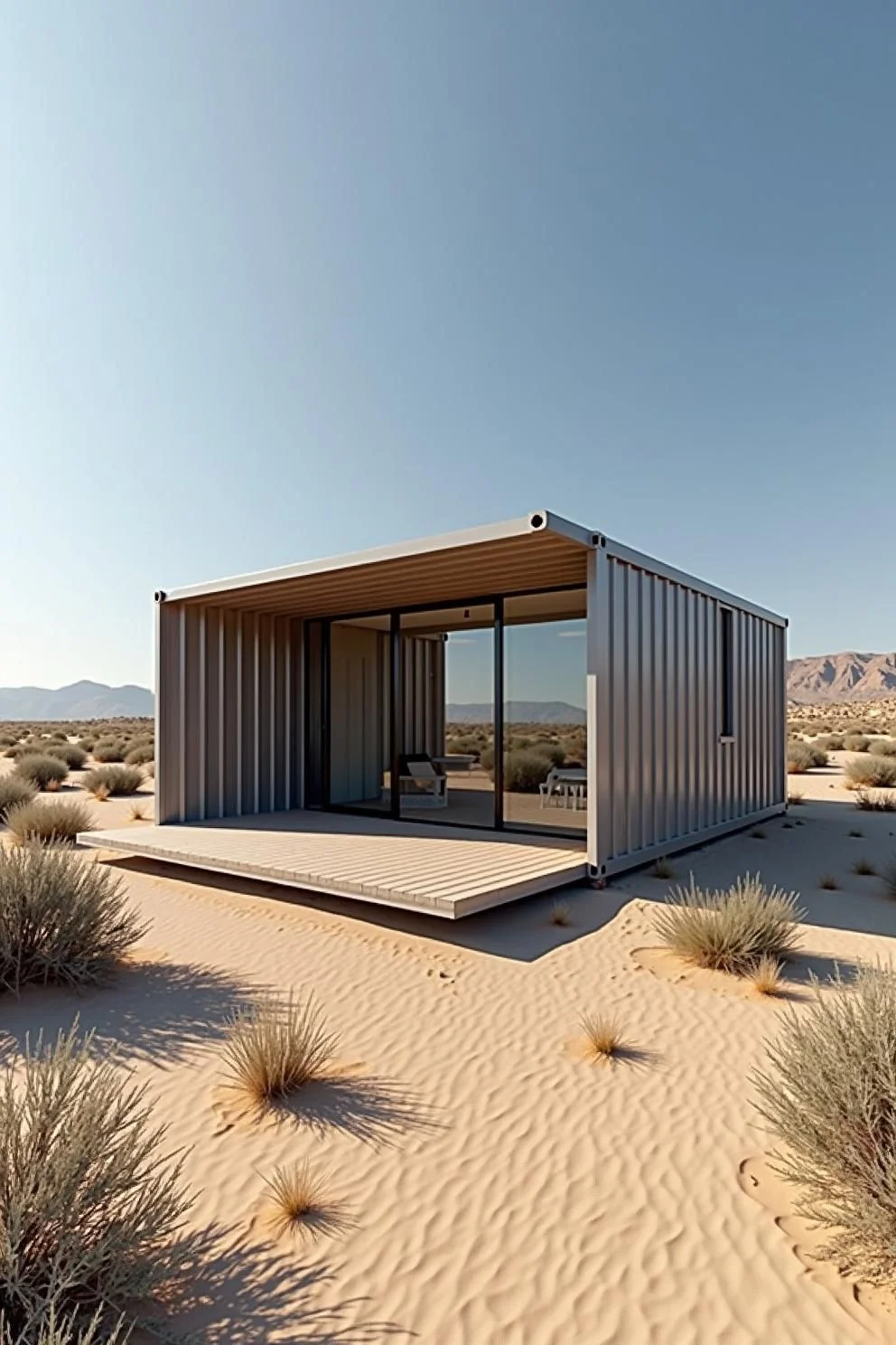 A Container Home Made for the Desert