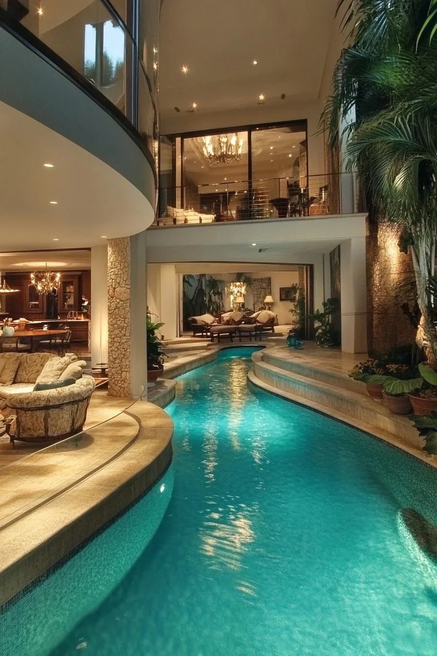 Pool Design That Blends Indoors and Outdoors - photo 2