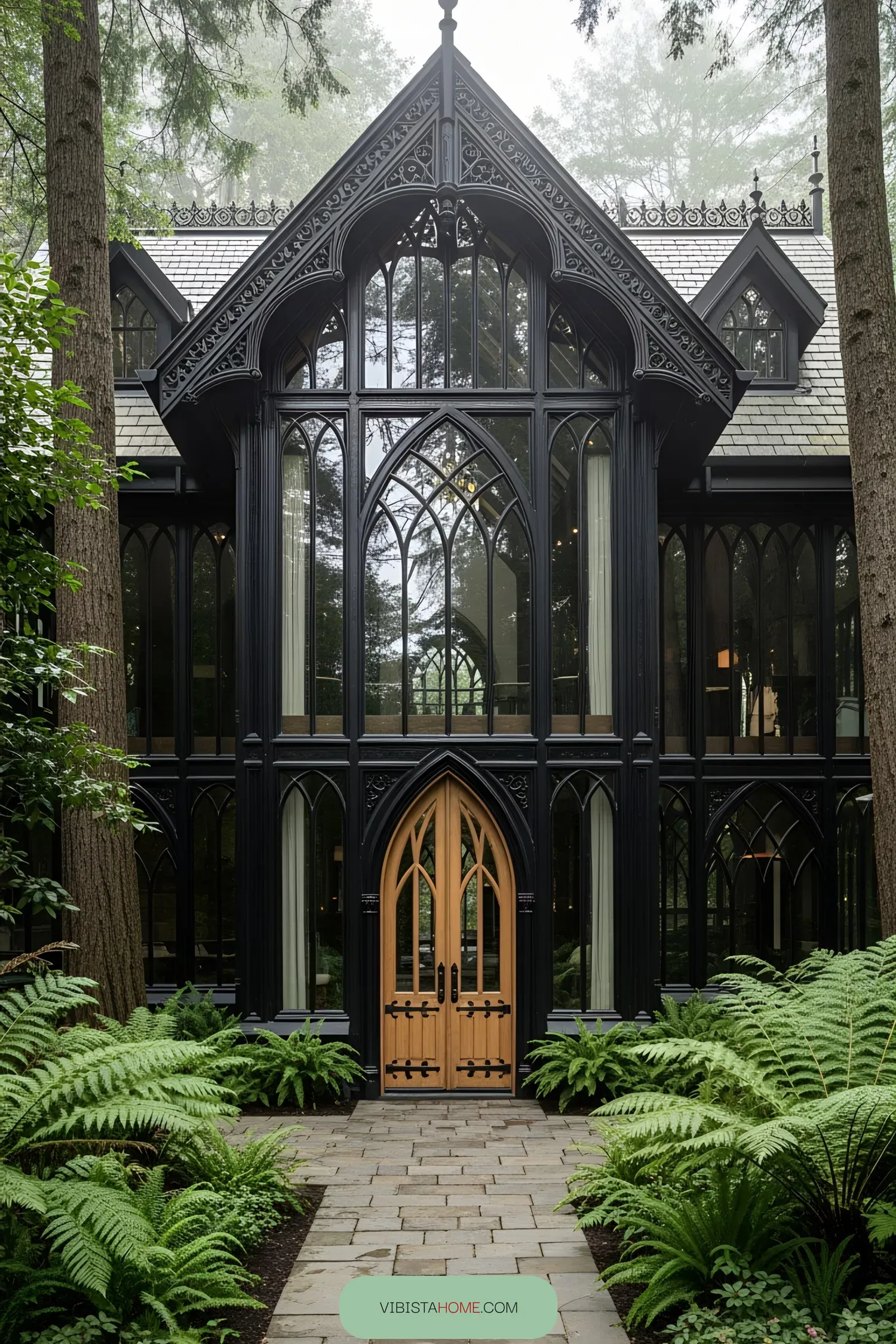 Shadows Come Alive: Graceful Gothic Style