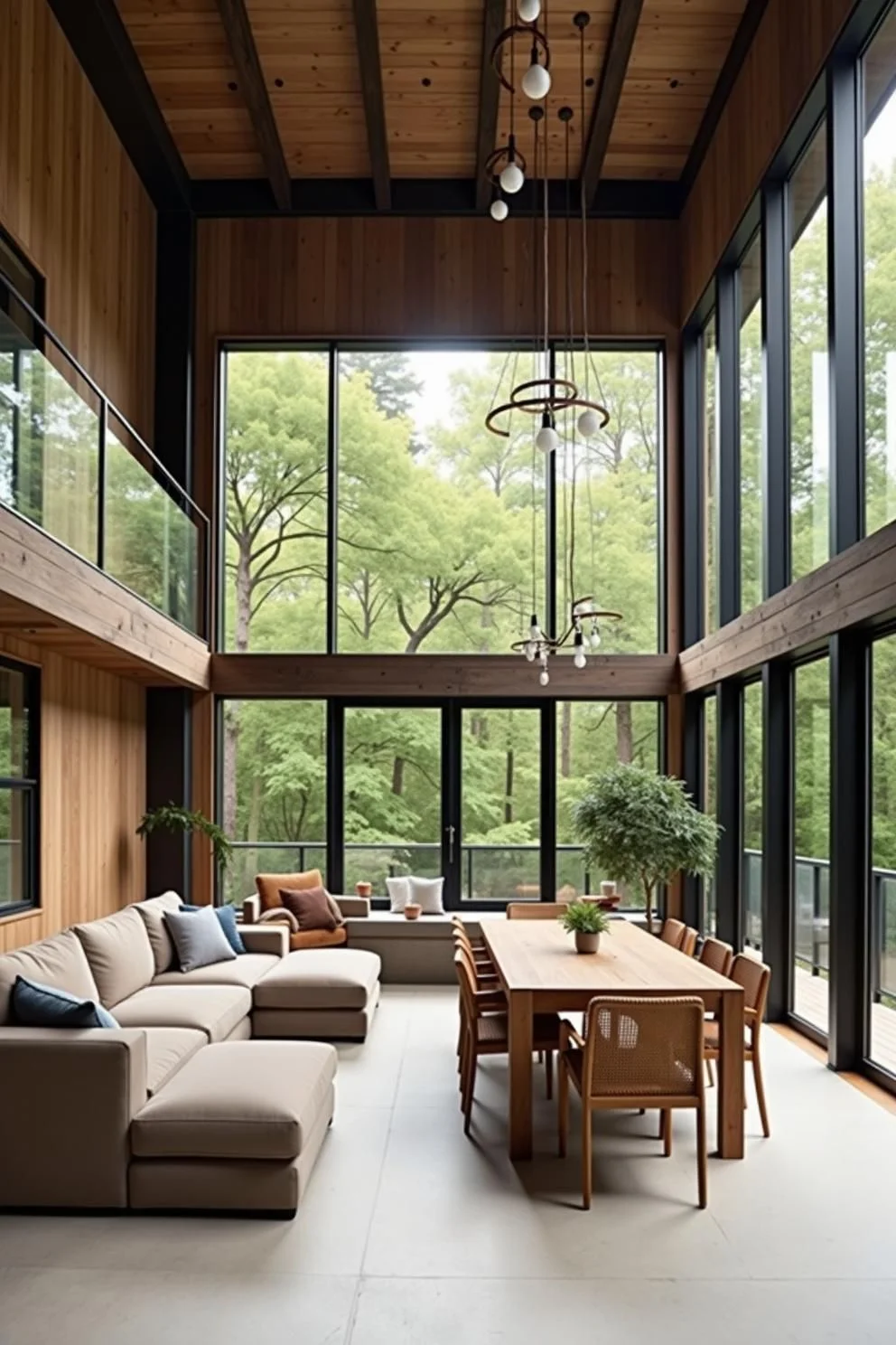 Forest-View Lofts with Elevated Style
