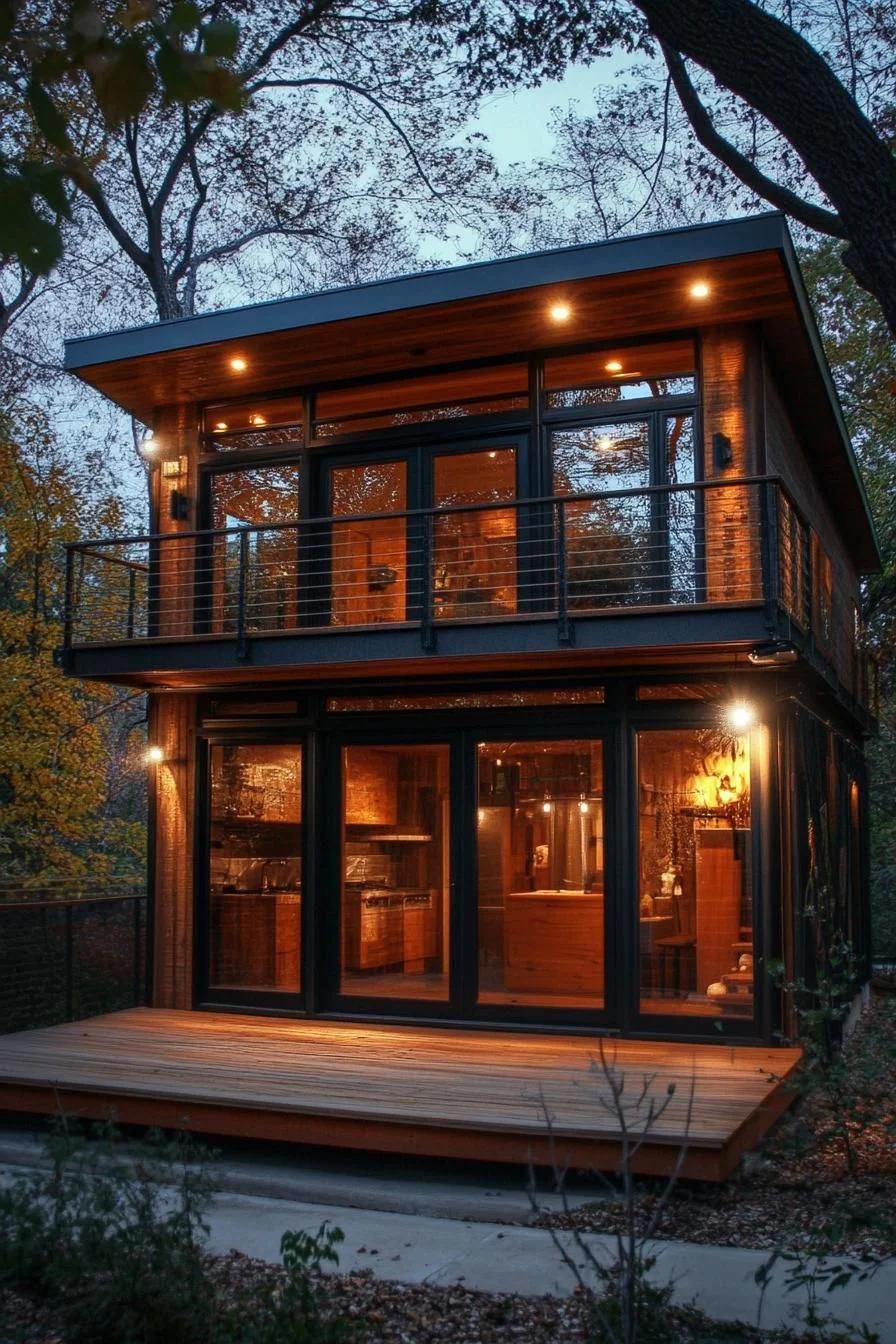 Starlit Luxury Cabin Retreat