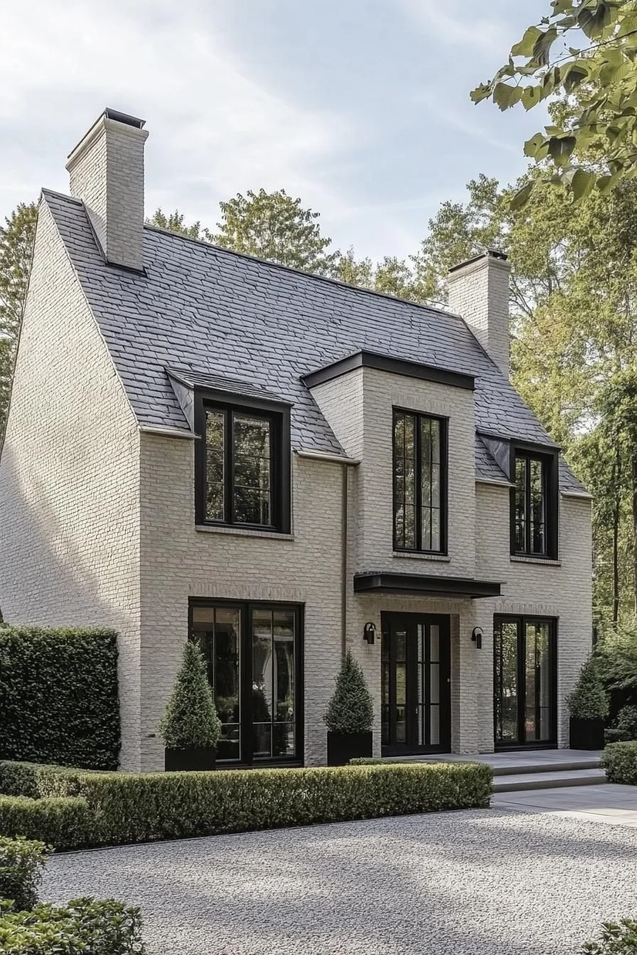 A Brick Home That Commands Attention