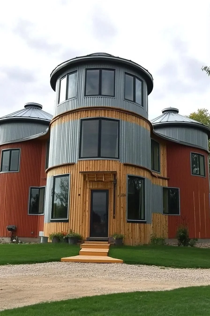 A Stylish Spin on Rural Silo Living