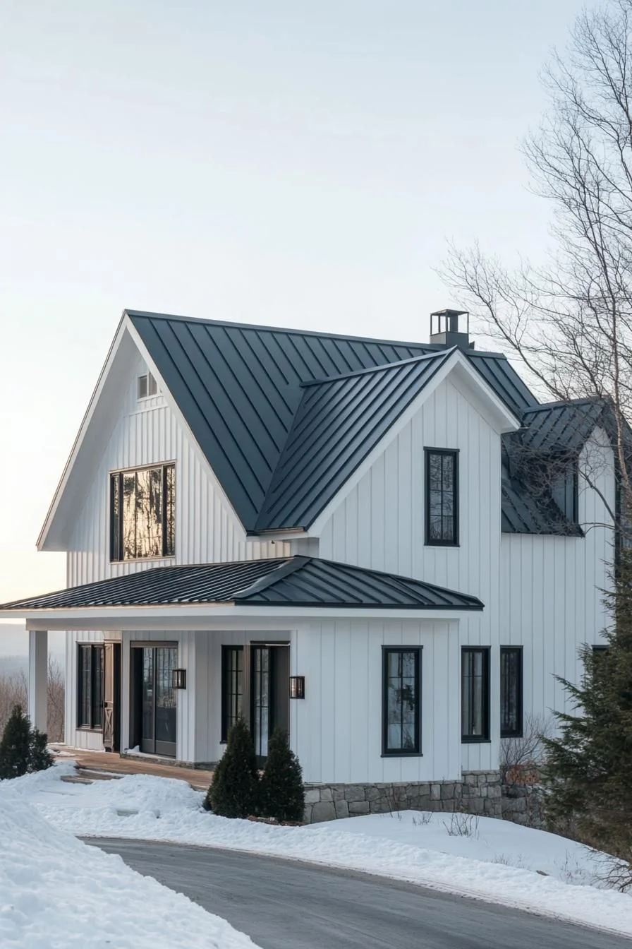 A Cozy Home Built for Winter