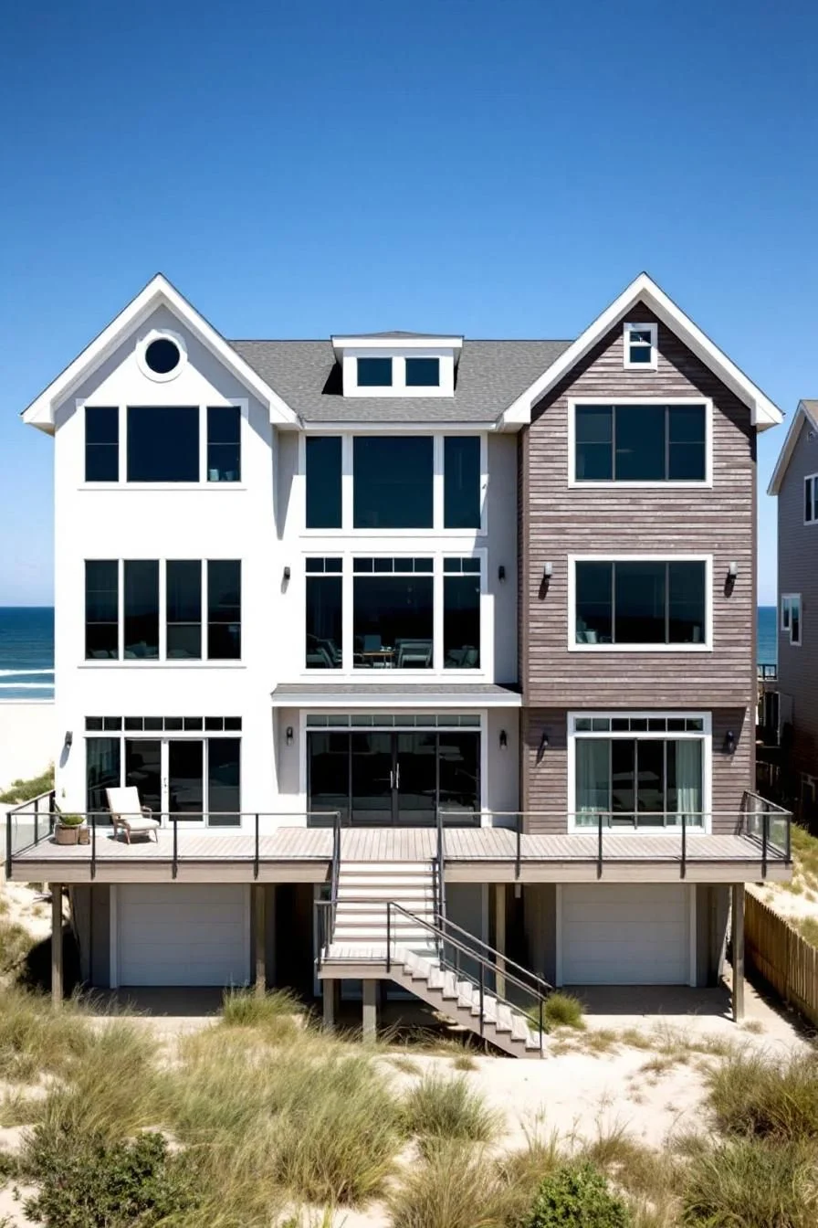 A Grand Mansion Along the Shoreline