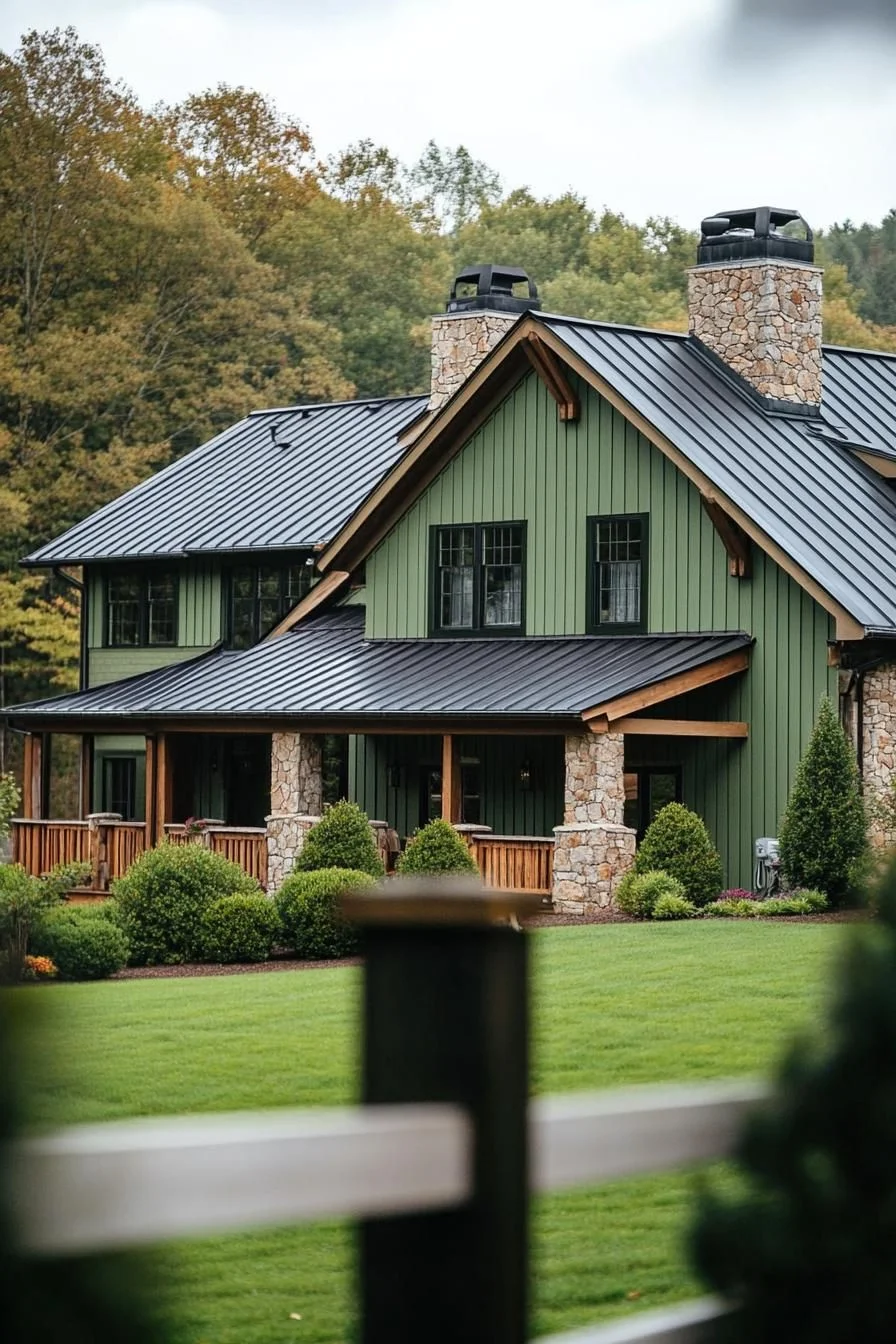Rustic Greenhouse Home Style