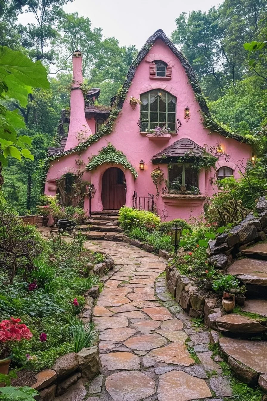 A Fairytale Cottage Nestled in the Woods