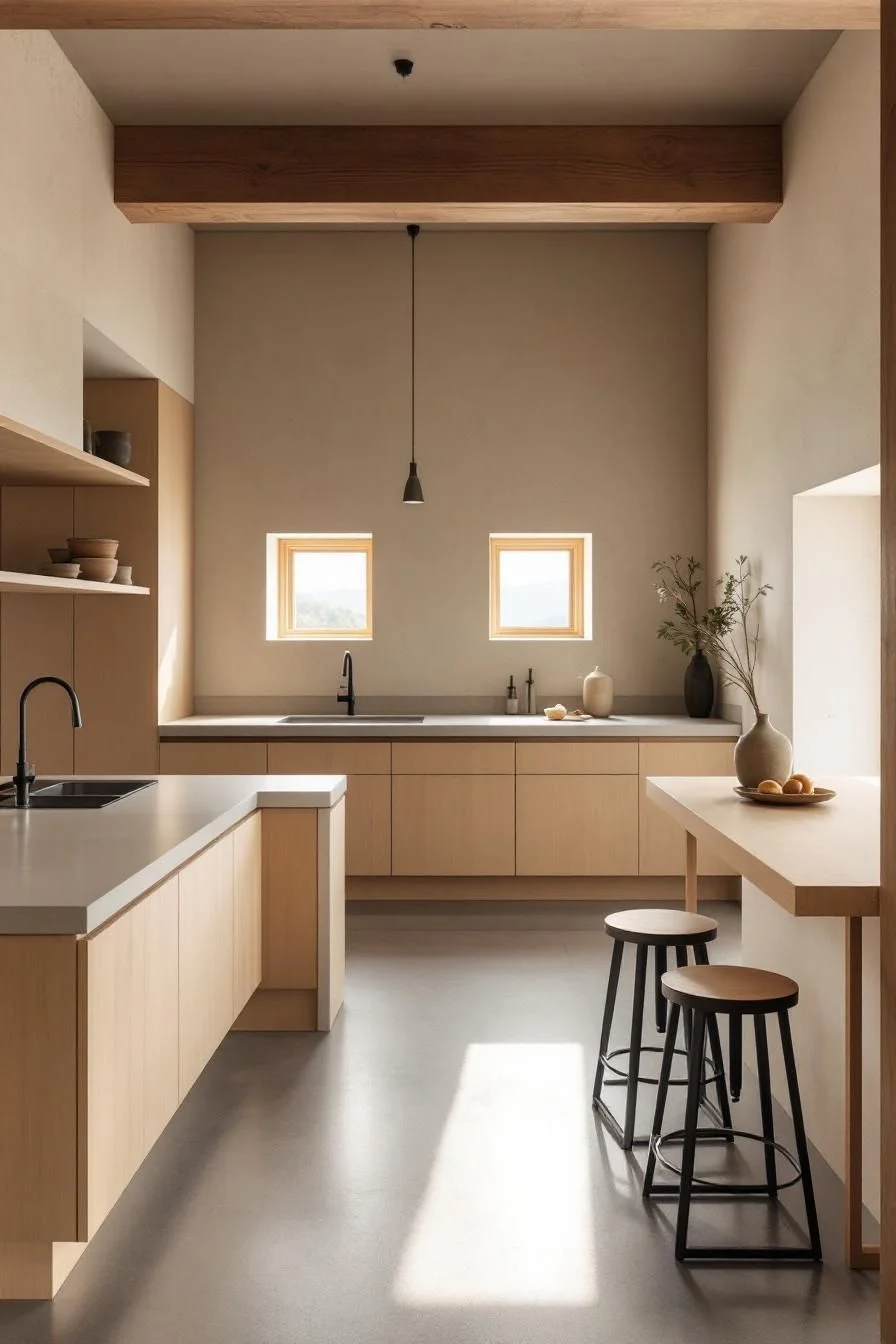 How to Style an Uncluttered Wabi Sabi Room
