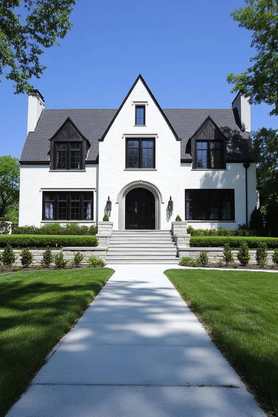 Gabled Glory in a Tudor Design