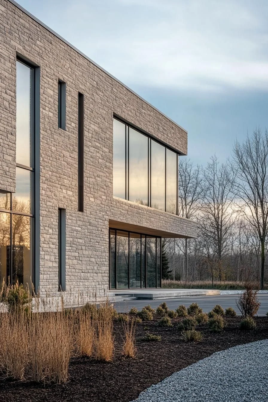 Quirky Quadrangular Facade Design