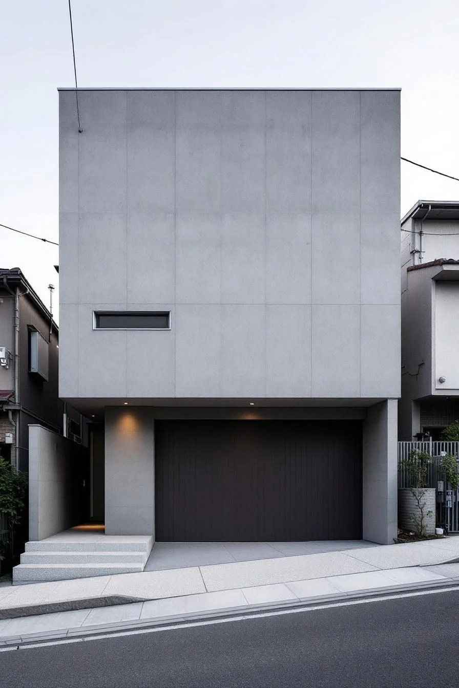 A Concrete Fortress With Minimalist Roots