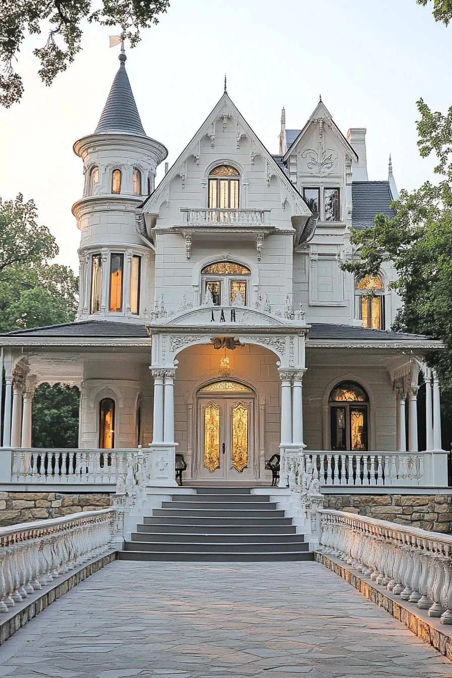 A Dreamy Castle Tucked in the Woods
