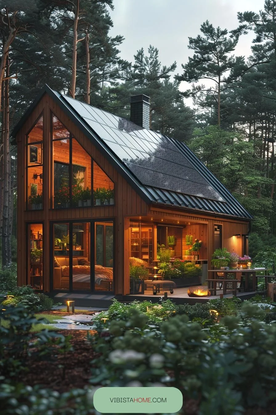 8. Green Tiny House Cabin Retreats - photo 3