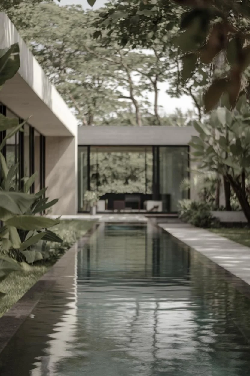A Leafy Lagoon Retreat by the Water