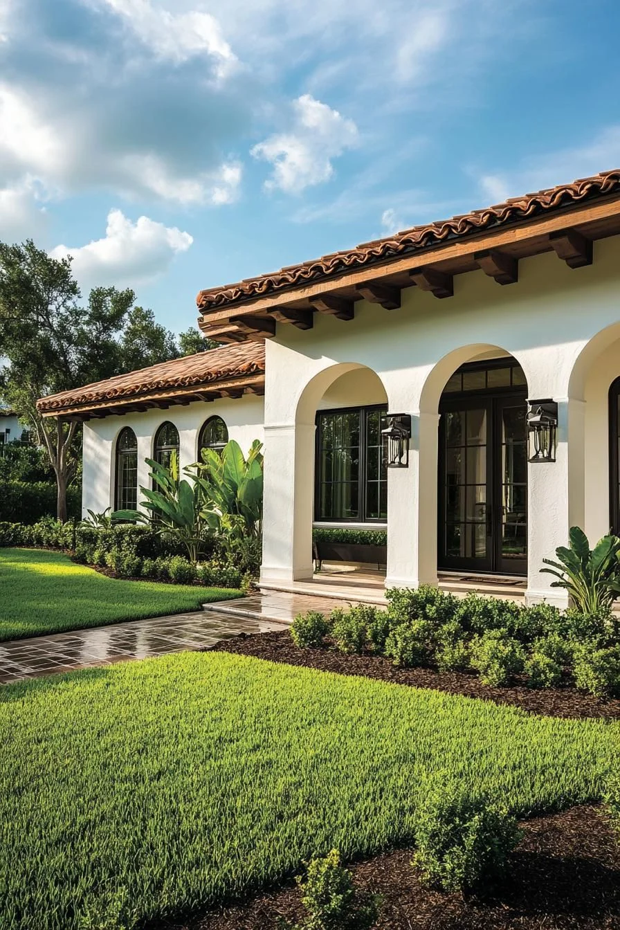 Archway Enchantment at a Spanish Bungalow