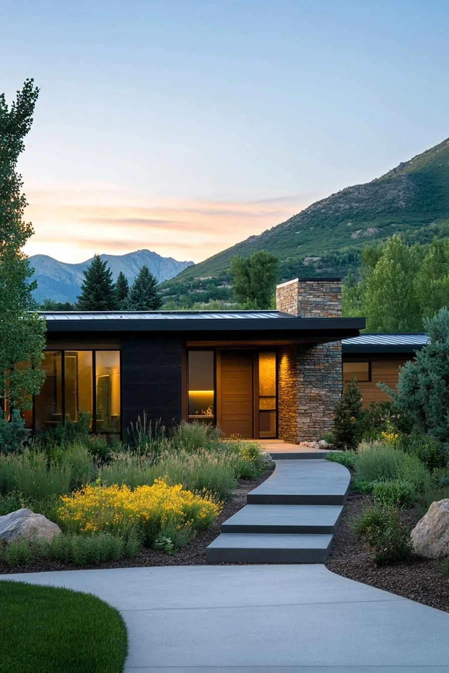 Sunset Serenity at a Nature-Bound Rancher
