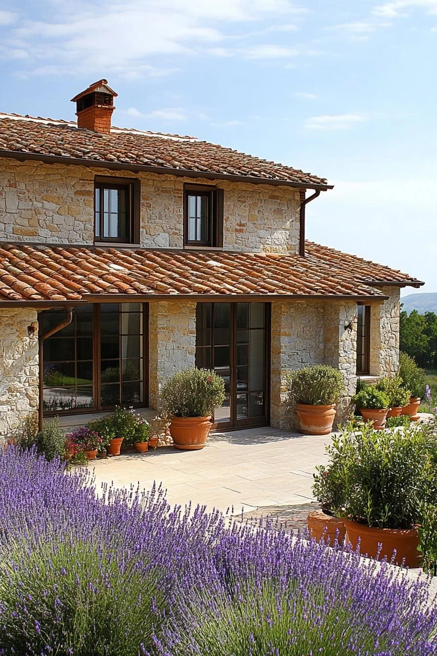 A Lavender-Framed Cottage Retreat