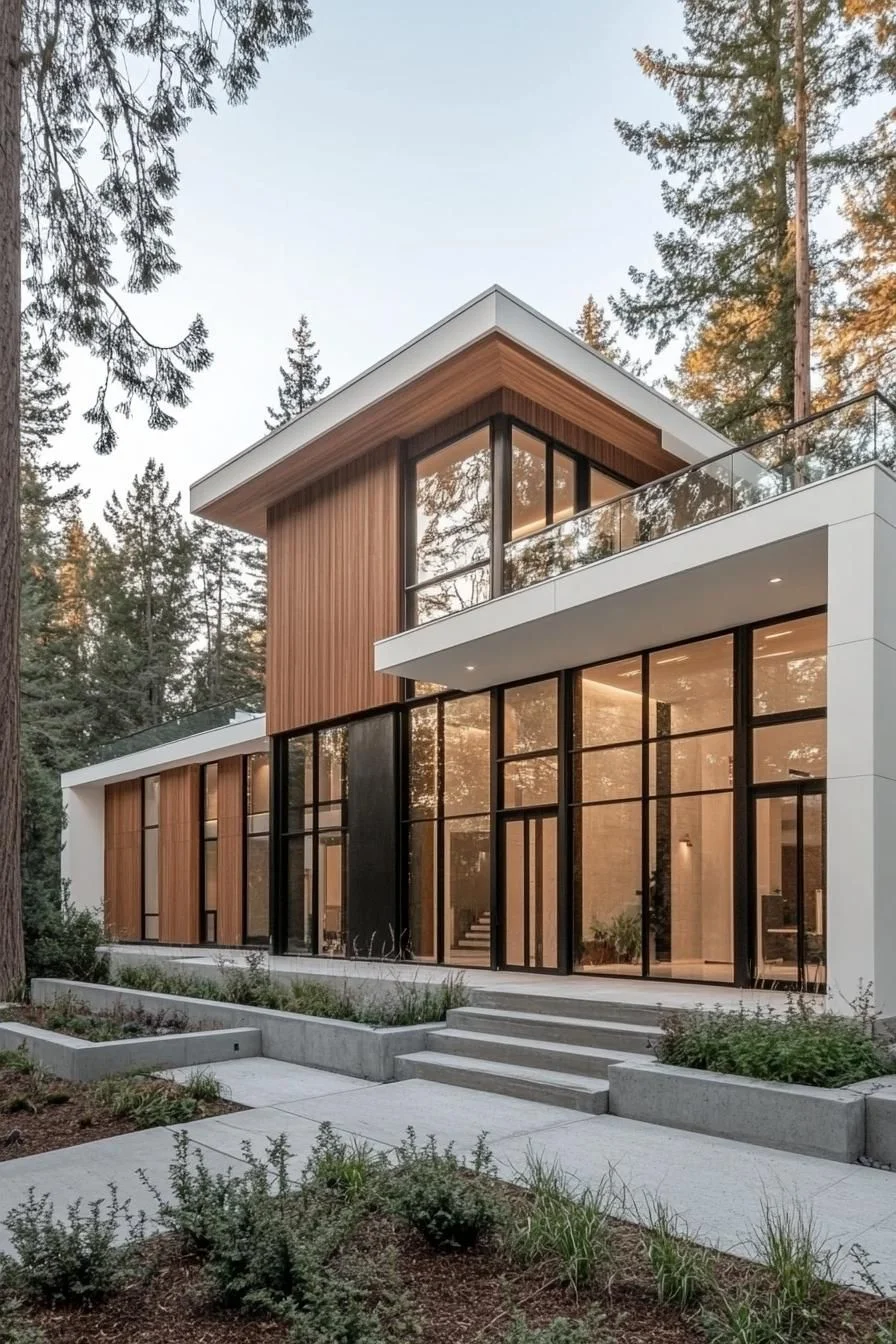 Modern Architectural Marvel in the Woods