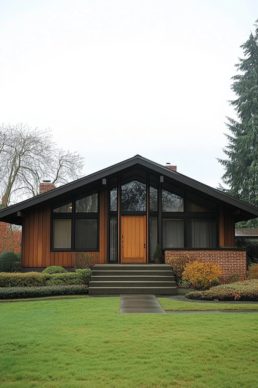 A-Frame Craftsman Design in Timber