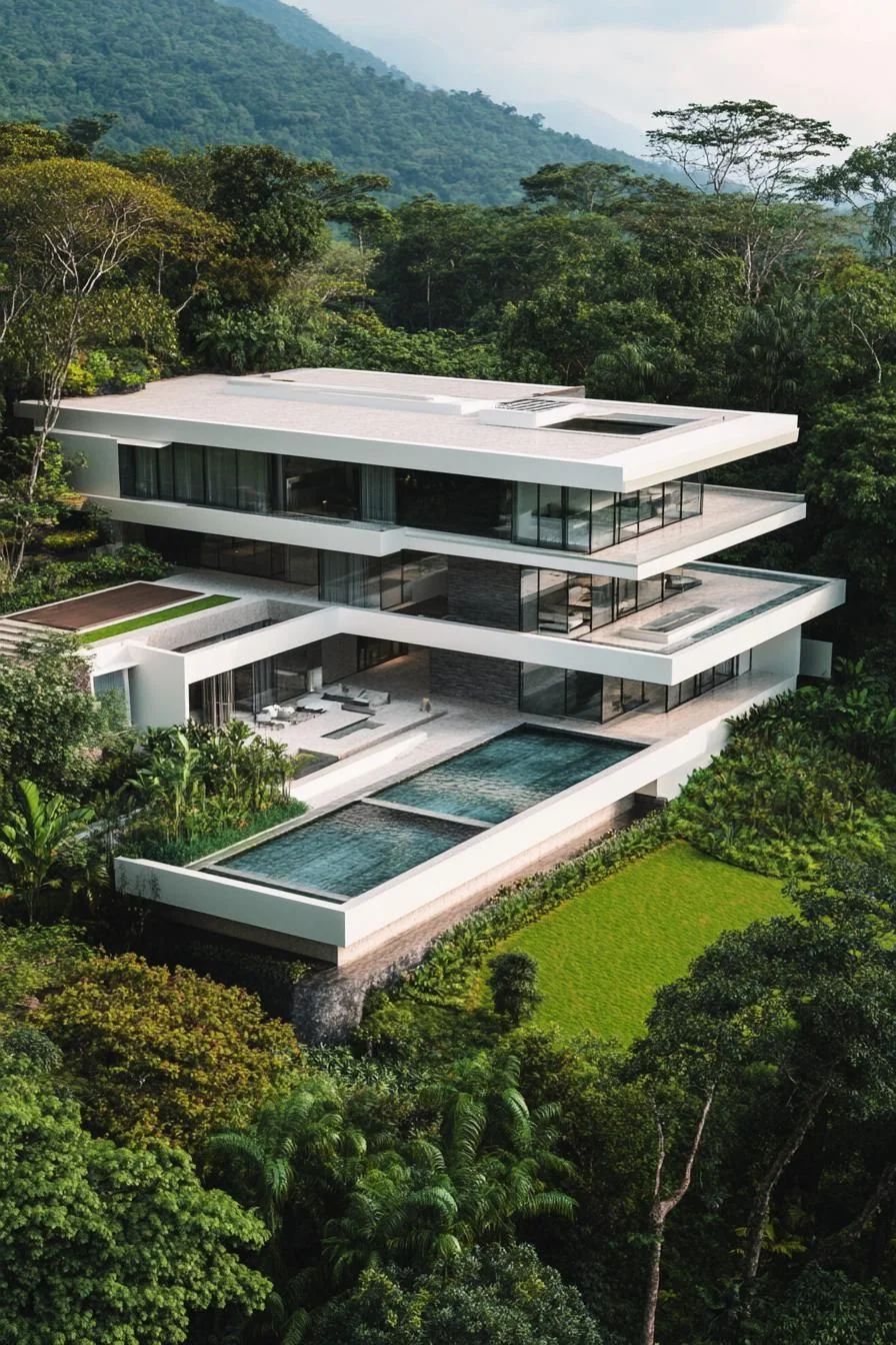 Nature-Integrated Architectural Marvel