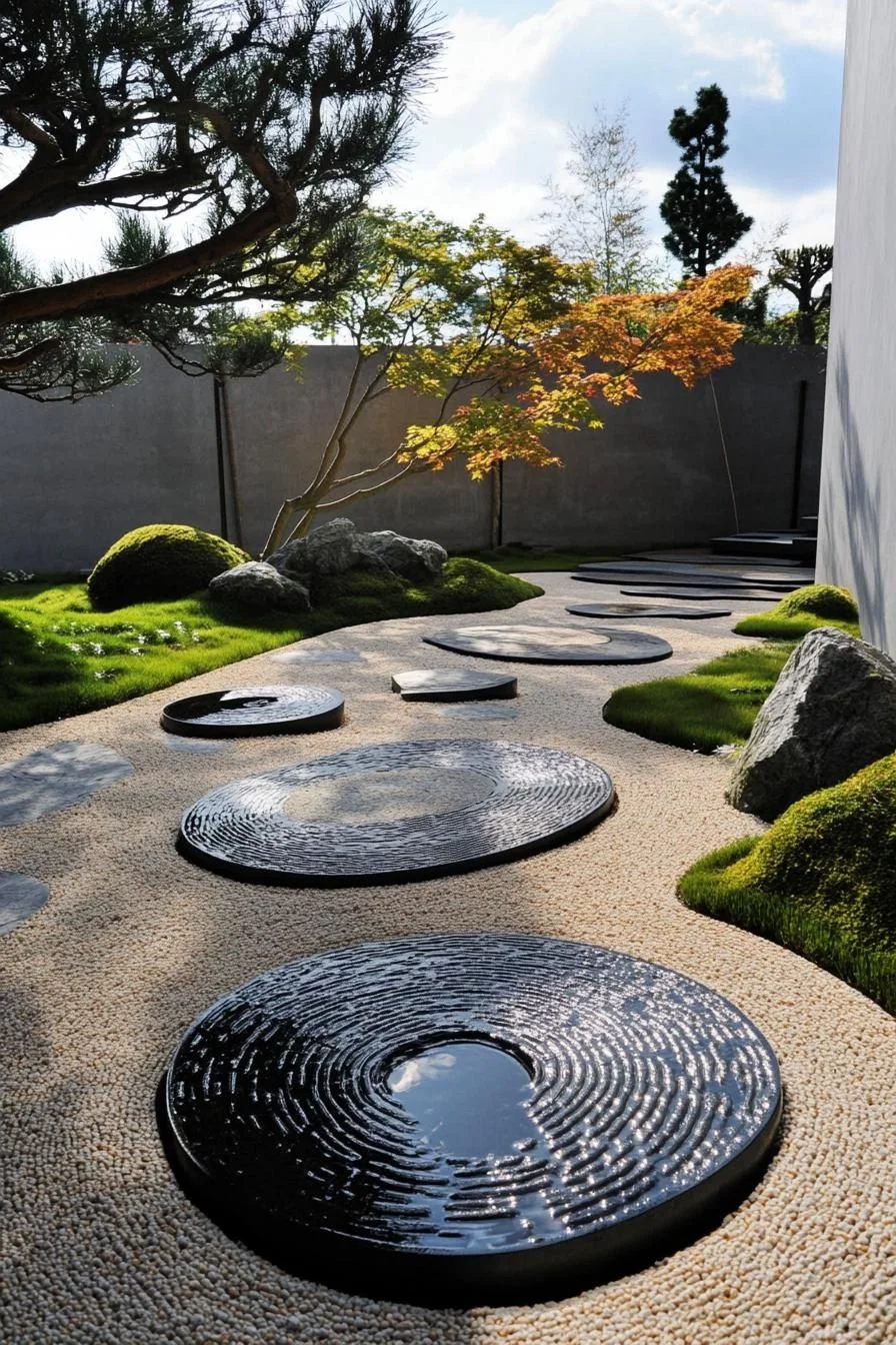 Zen-Inspired Rooftop Layout