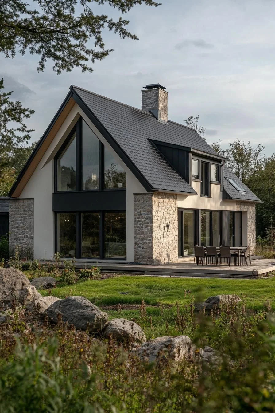 Cottage Design with a Modern Edge