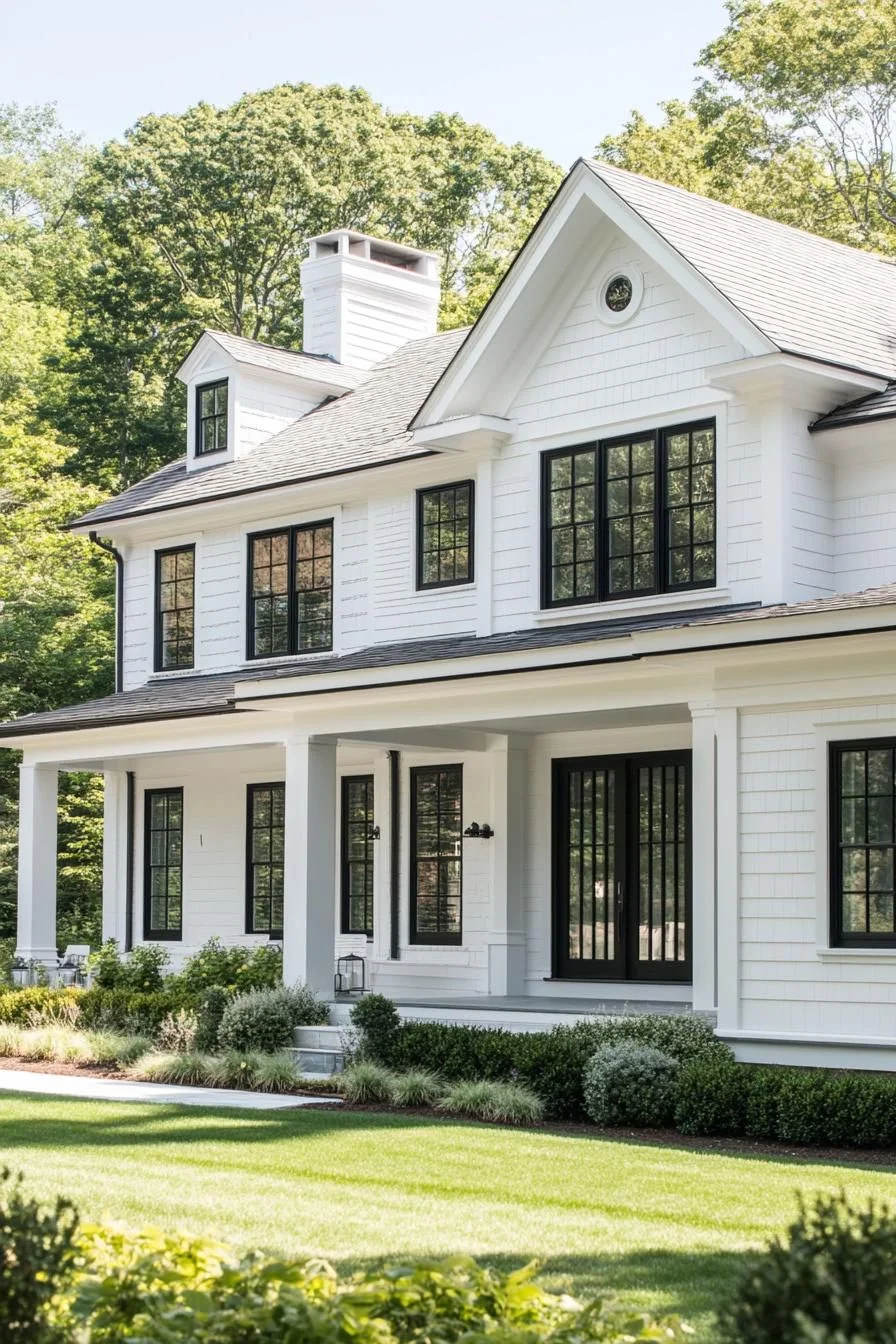 Classic Charm in an Elegant White House