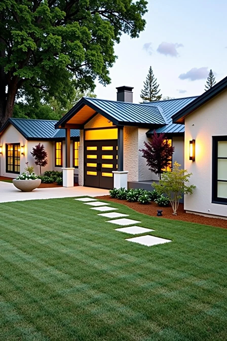 Crisp Ranch Home with a Modern Glow