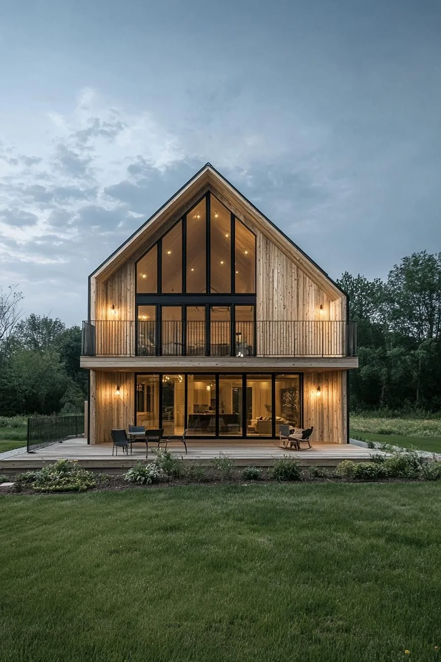 A Barn House With Modern Charm