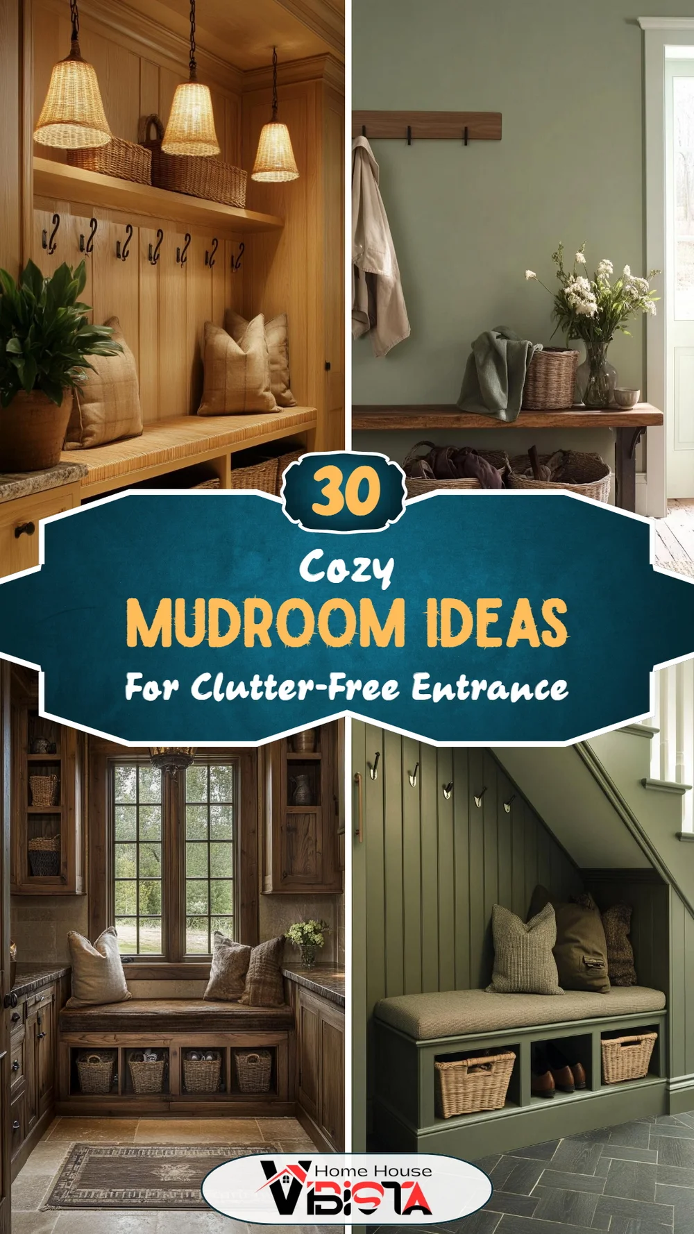 30 Cozy Mudroom Ideas for a Clutter-Free Entrance