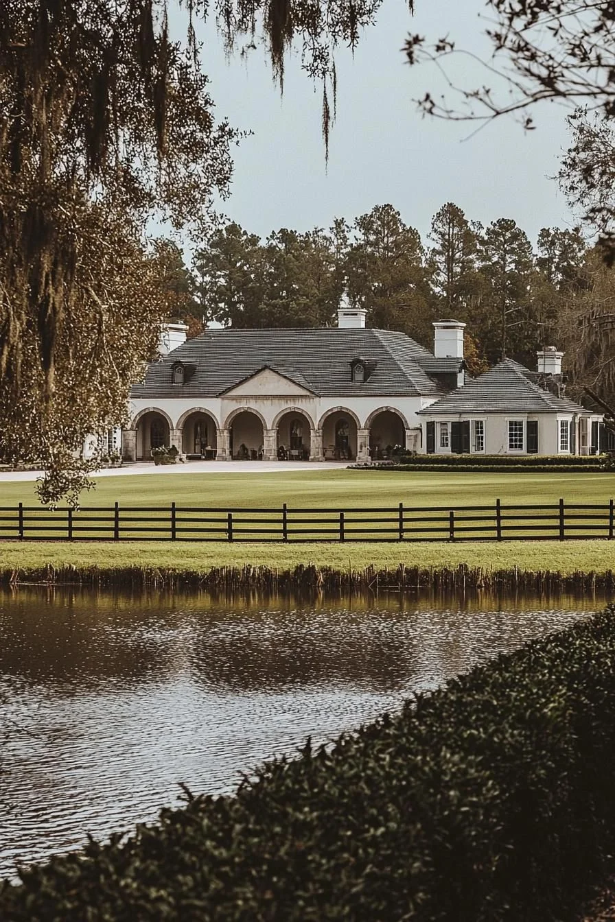 Lakeside Manor with Fairy-Tale Charm