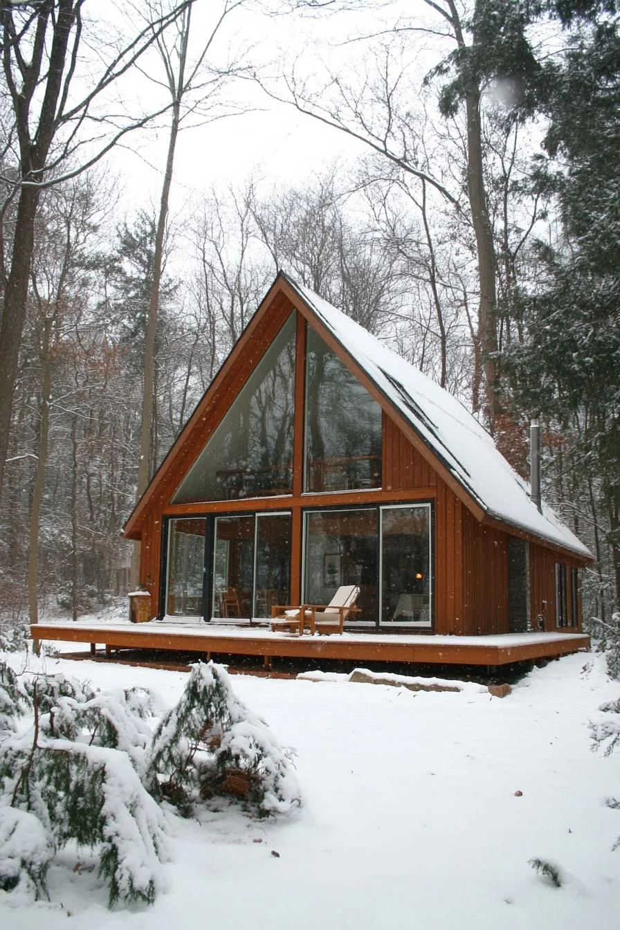 A Glassy Triangular Wonderland