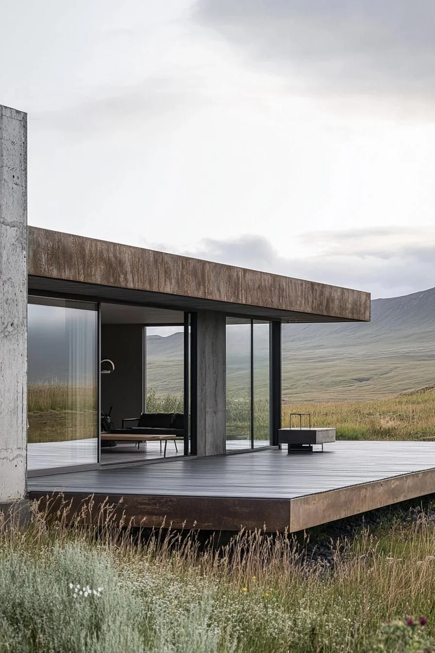 Spacious Metal Bungalow Design