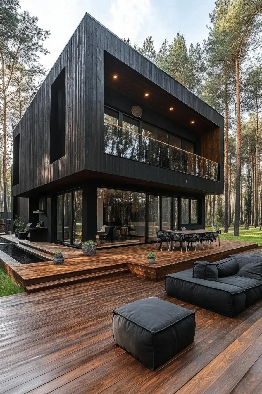 A Timber Home with Modern Flair