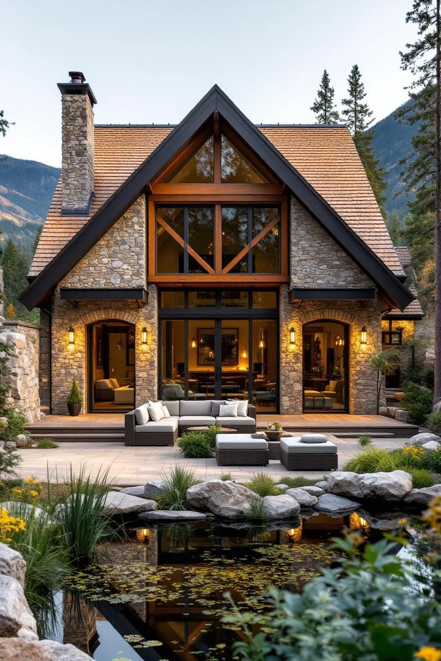 Traditional Stone Cottage with a Modern Twist
