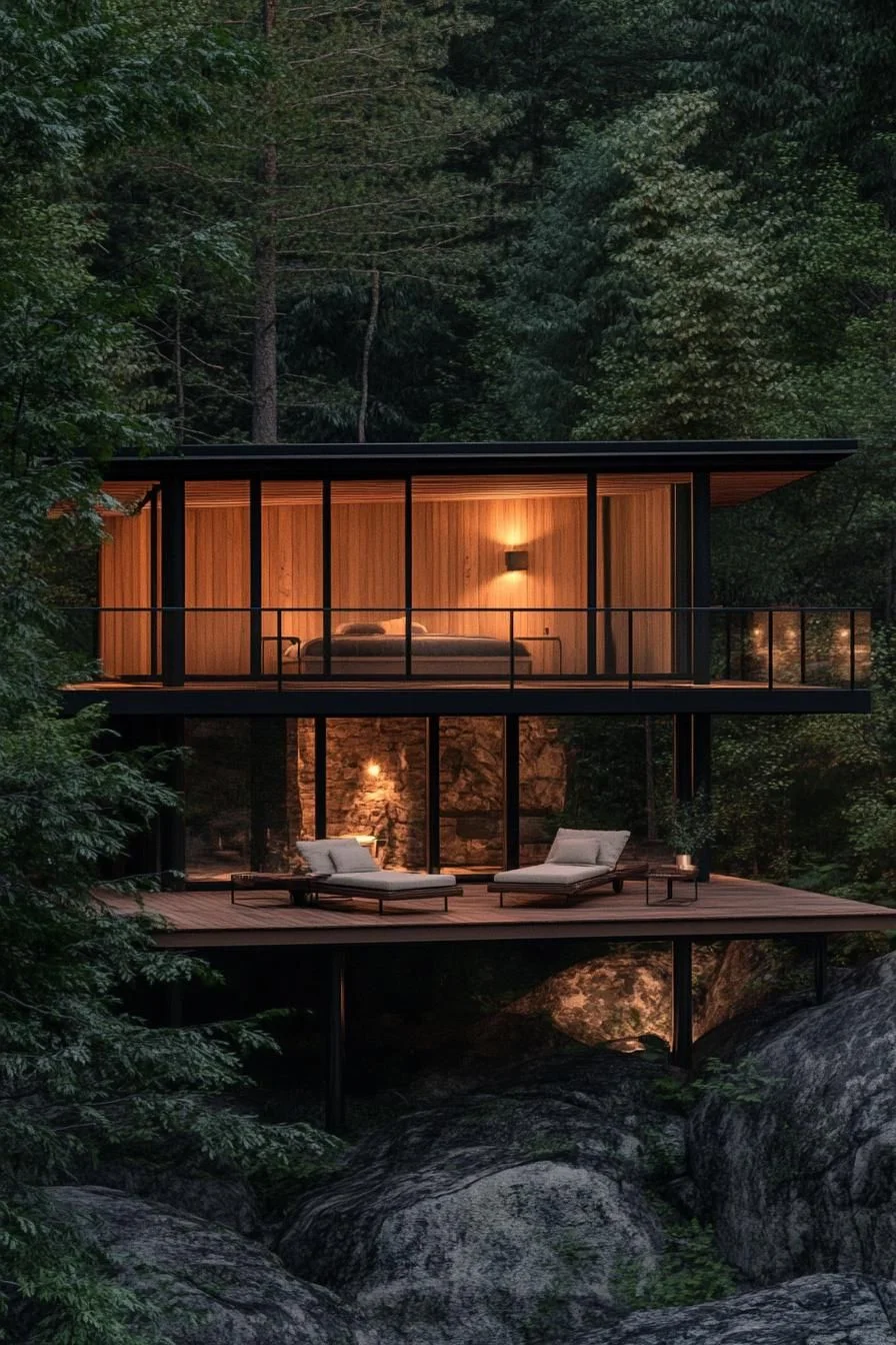 A Cozy Cliff Clinger in Sculptural Form