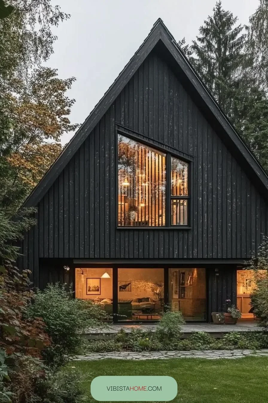 A-Frame Charm in Dusky Woods