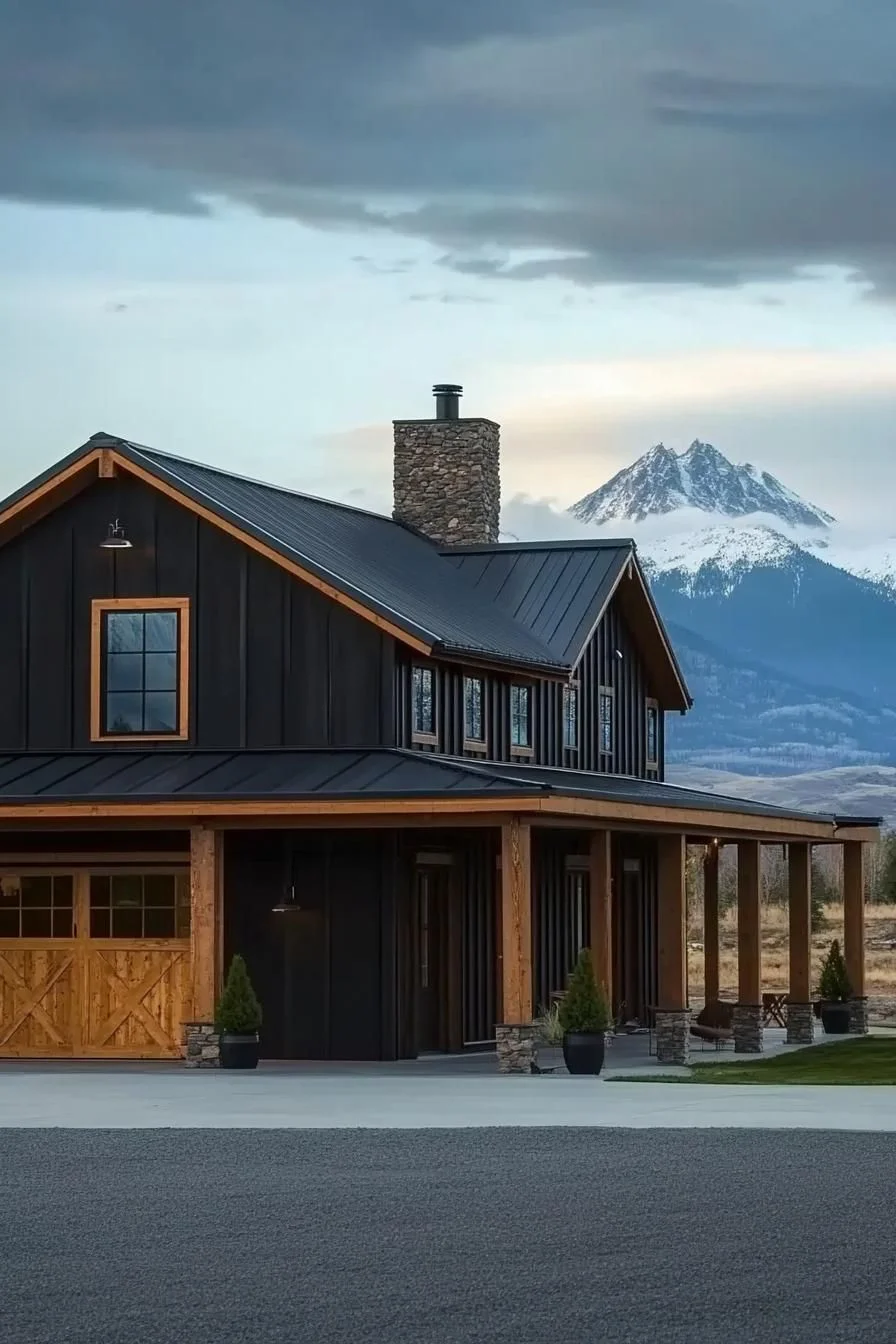 Shouse Barndominium Blending Old and New